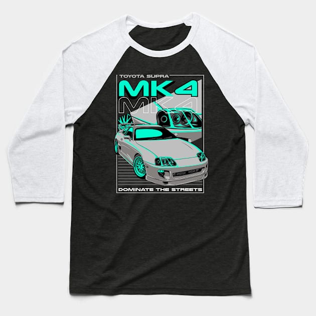 Supra MK4 Baseball T-Shirt by Harrisaputra